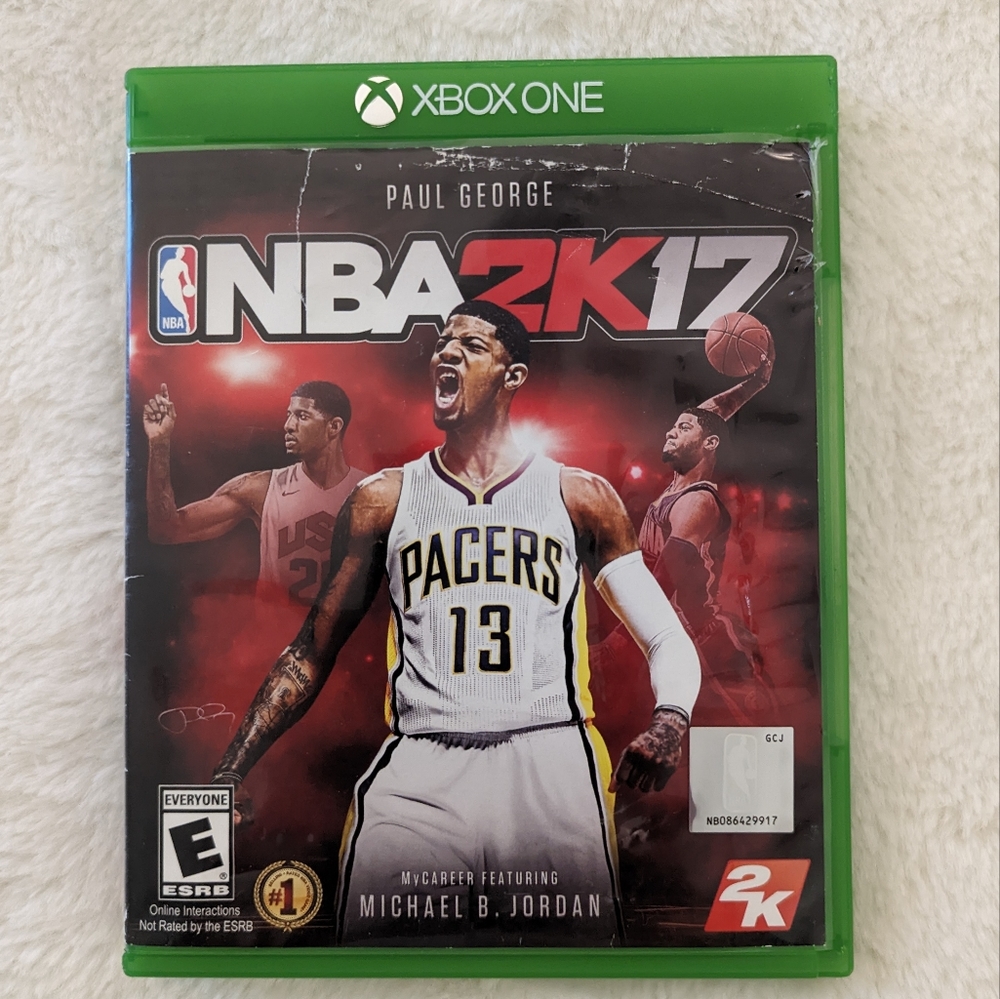 Great Condition: Microsoft Xbox One Paul George NBA2K17 Game